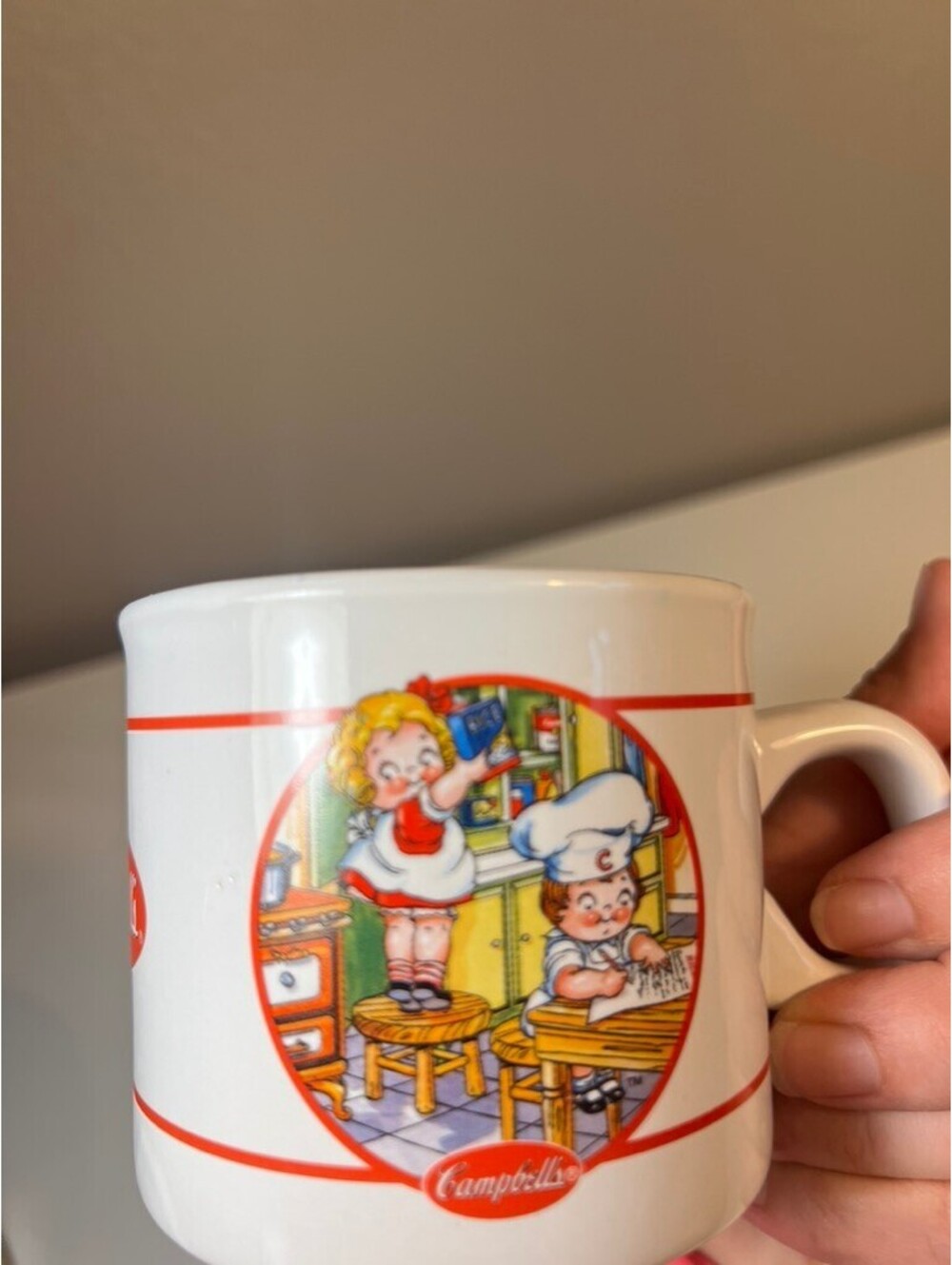 Vintage 2006 Campbell’s Soup Campbell Mug Houston Harvest #31905 Advertising